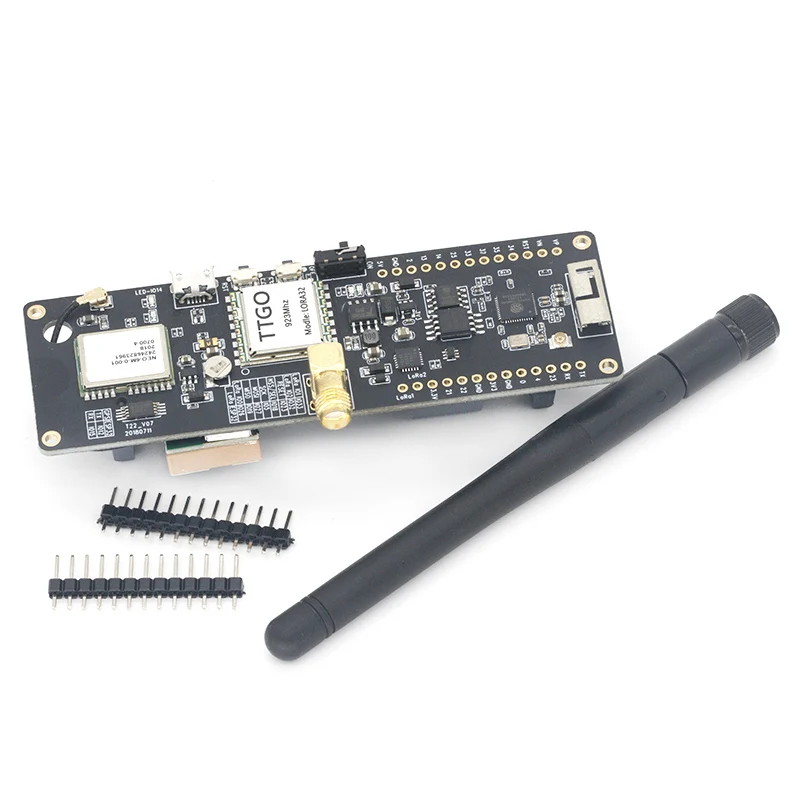 

ESP32 433/868/915Mhz WiFi wireless Bluetooth Module ESP 32 GPS NEO-6M SMA LORA 32 18650 Battery holder with SoftRF