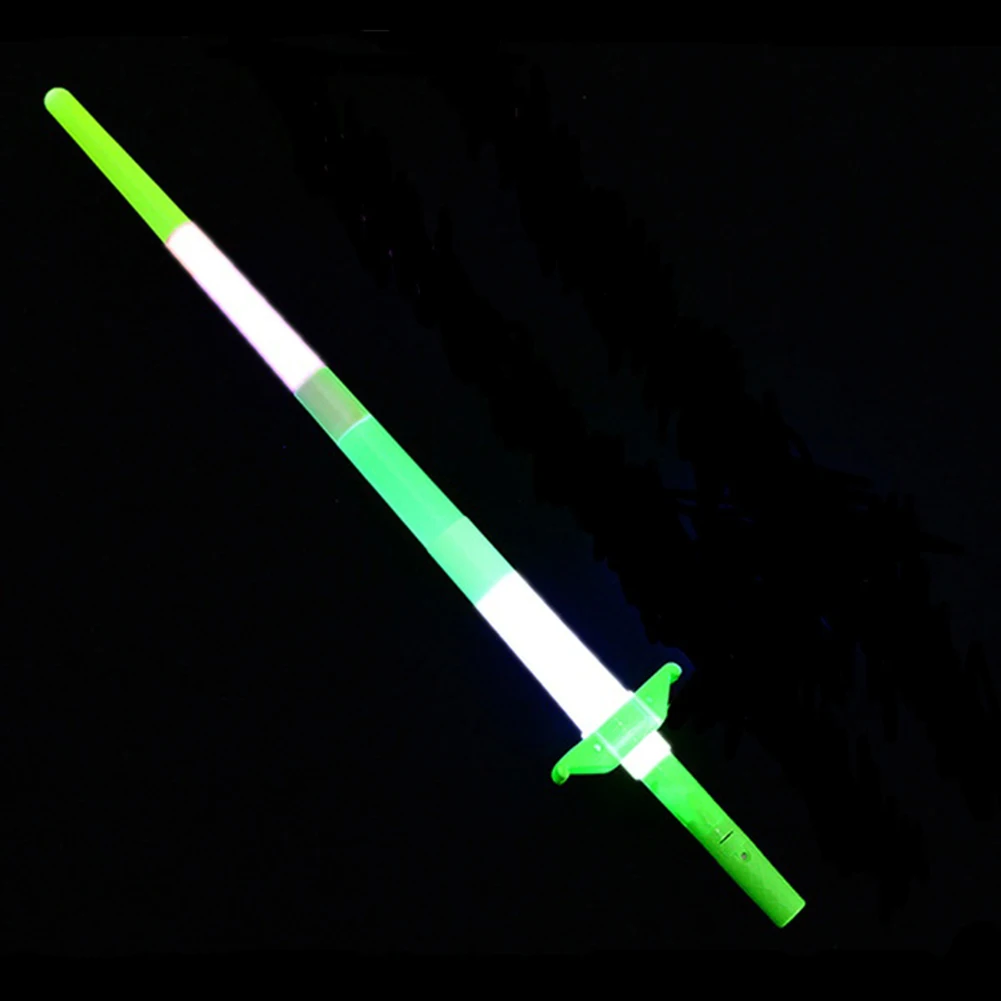 Retractable LED Light Flashing Glow Sticks Wands Toys Party Wedding Decoration multifunction lighting perfect gifts