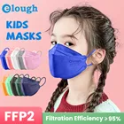 Elough KN95 маски для детей FFP 2 Fish Детские маски FPP2 многоразовые Mascarilla FFP2 Infantil Homologada 4 слоя FFP2Mask для детей