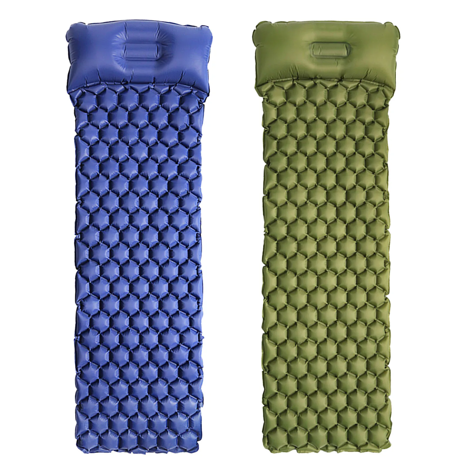 

Fast Inflatable Backpack Cushion Moisture-proof Ultra-light Air Bed Mattress For Single Camping Hiking Trip Tent Group Picnics