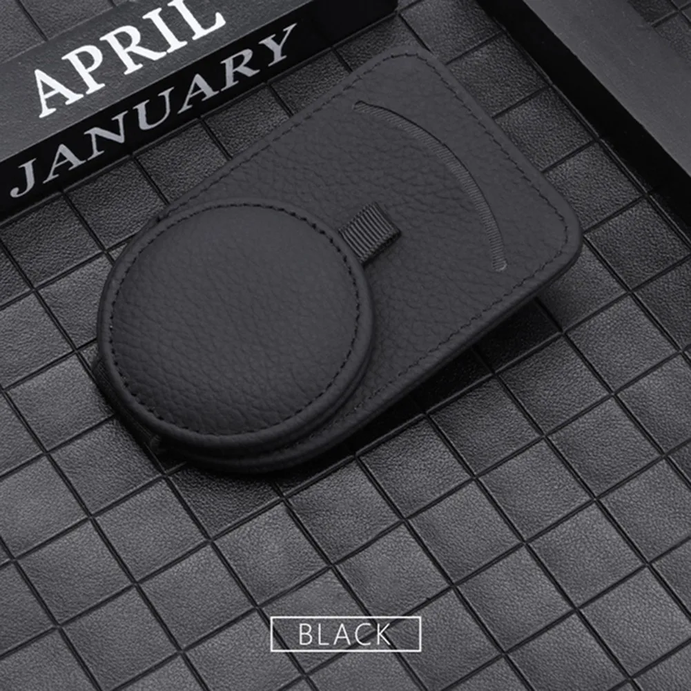 

Universal Car Glasses Clamp Frame Leather Multi-Function Card Storage Shade Clip Sunshade Portable Car Sun Visor Accessories