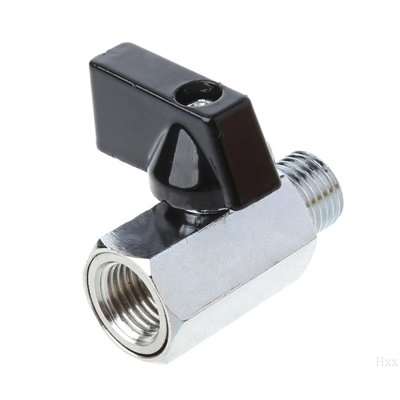 Новый SAIFLO латунный Мини шаровой клапан 1/4 &quotBSP штыревой к женскому резьбе