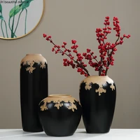 chinese style vase dining table decoration ceramic decoration living room flower arrangement accessories home decoration modern