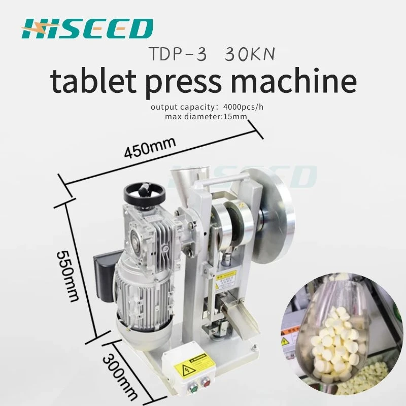 

Mini Desktop Tdp 3 Single Punch Tablet Press Machine price Diy Pill Press Tableting Machine