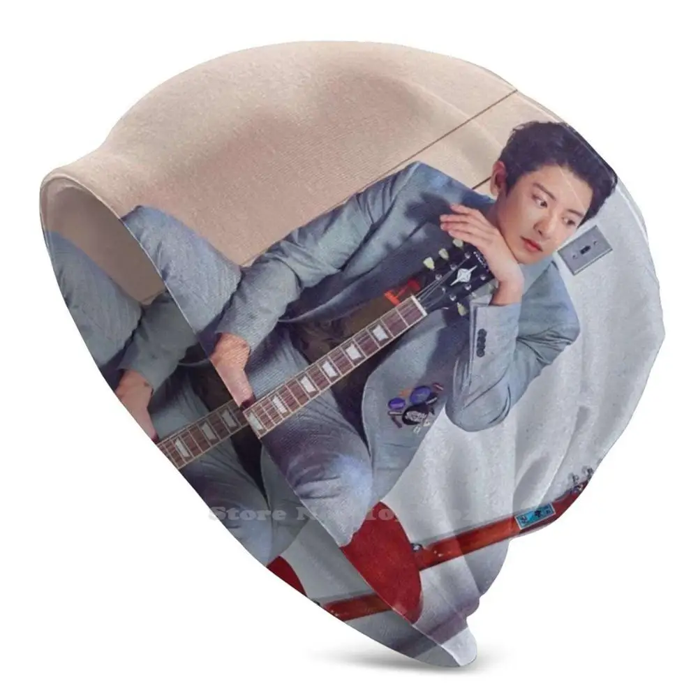 

Chanyeol New DIY Print Beanies Hats Winter Hedging Cap Xiu Min Kim Min Seok Kim Min Suk Read Han Kris Wu Wu Yin Fan Wu Fan