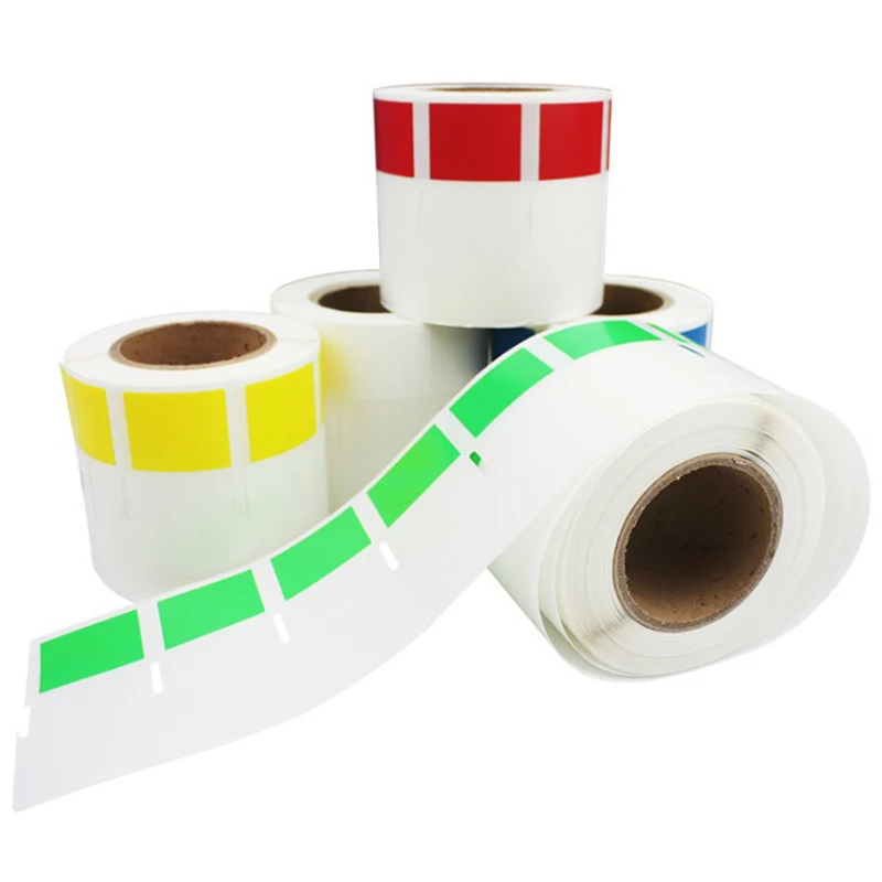 500 шт. Обёрточная бумага вокруг себя AdhesiveLabel Провод сети Ethernet электрического