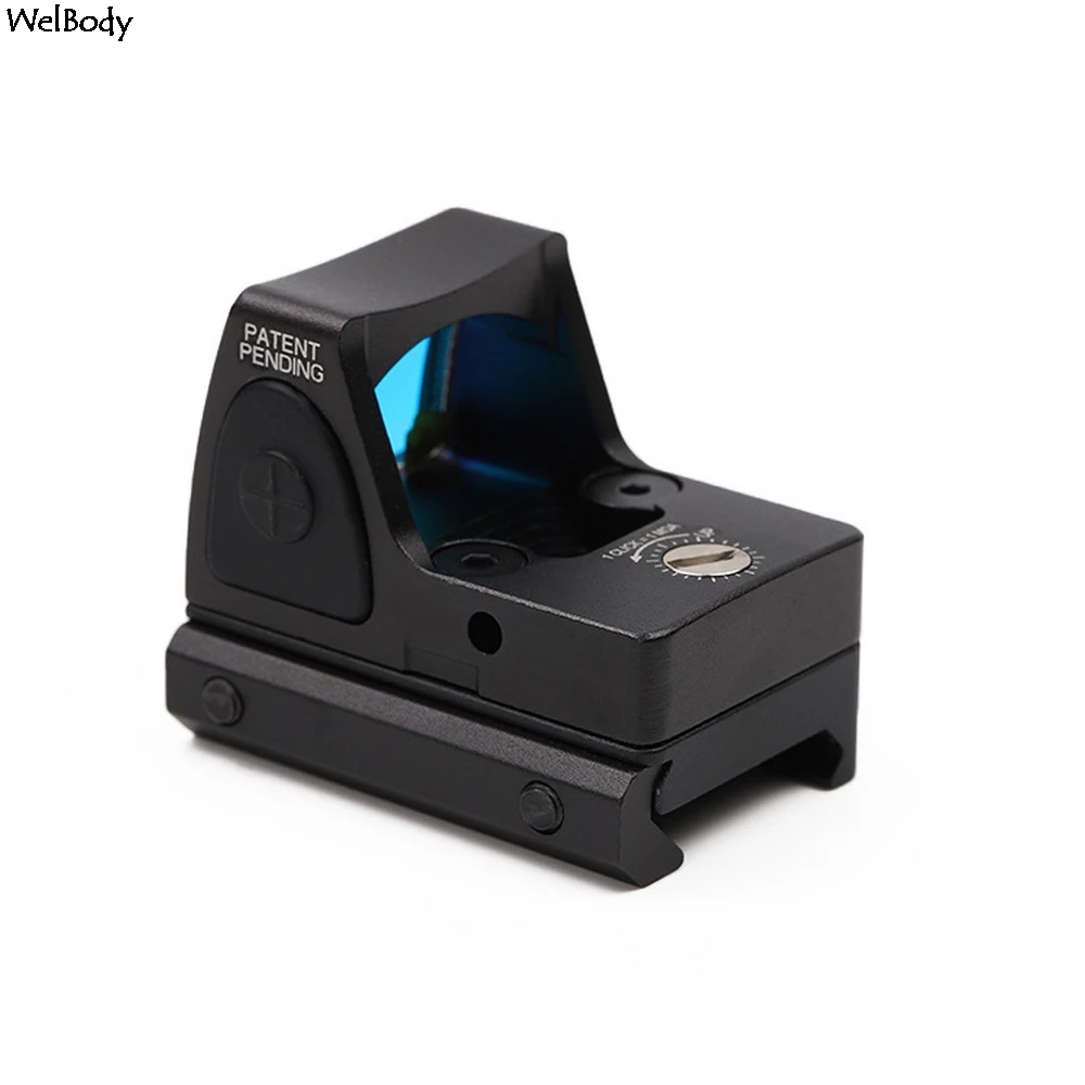 Охотничий оптический прицел Glock с красной точкой регулируемой яркостью прицелы