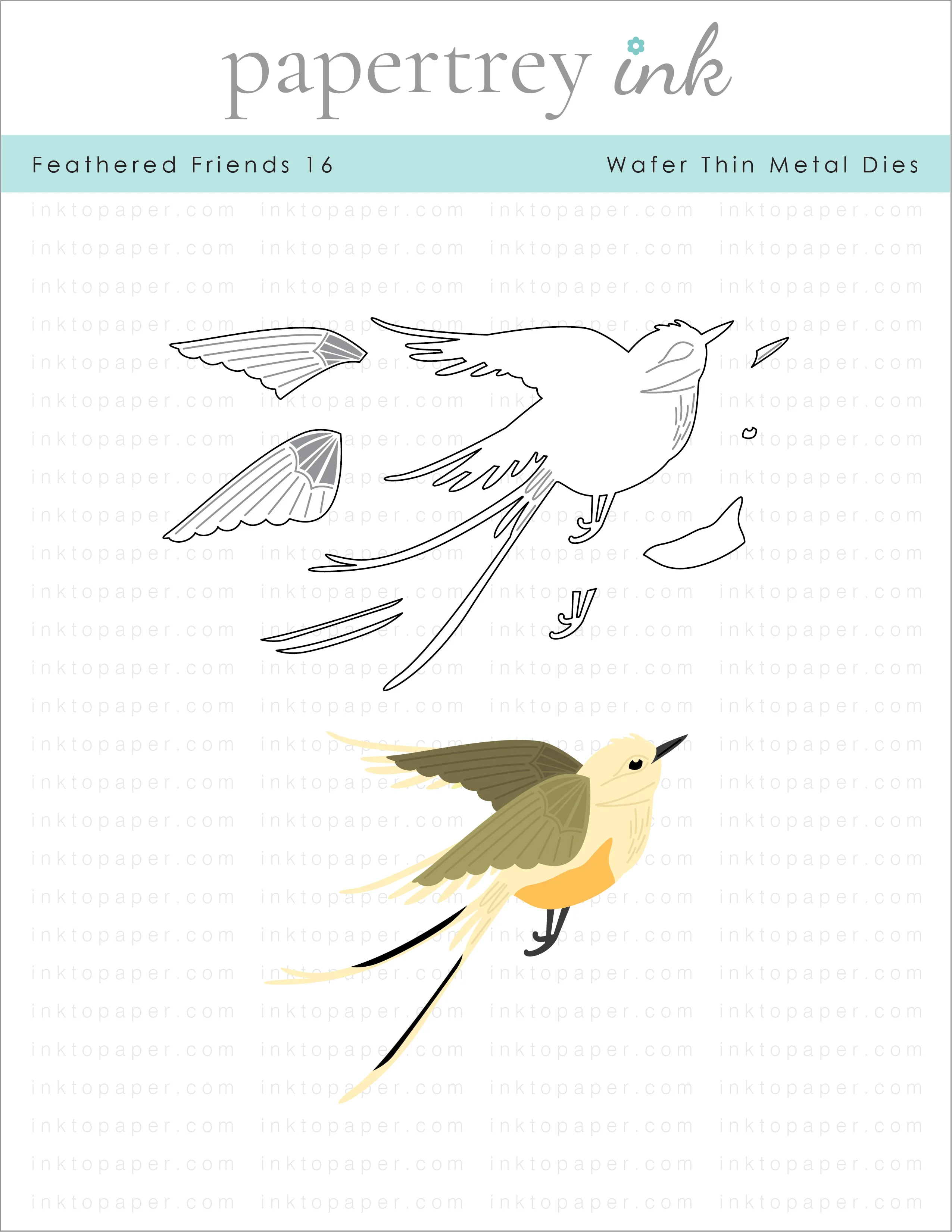 

Hot Sale Feathered Friends 16 Metal Cutting Dies Diy Scrapbook Embossed Paper Card Album Craft Template New for 2021 Arrive