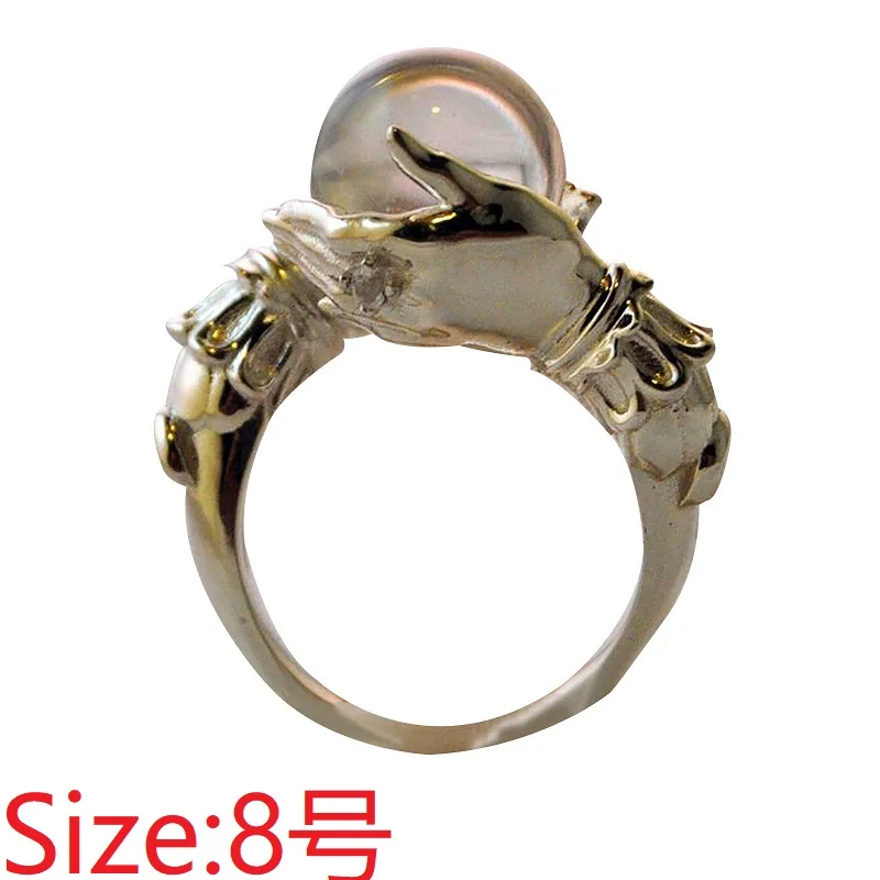 Винтажное кольцо с бусинами на удачу для влюбленных Женщин характерное свадьбы