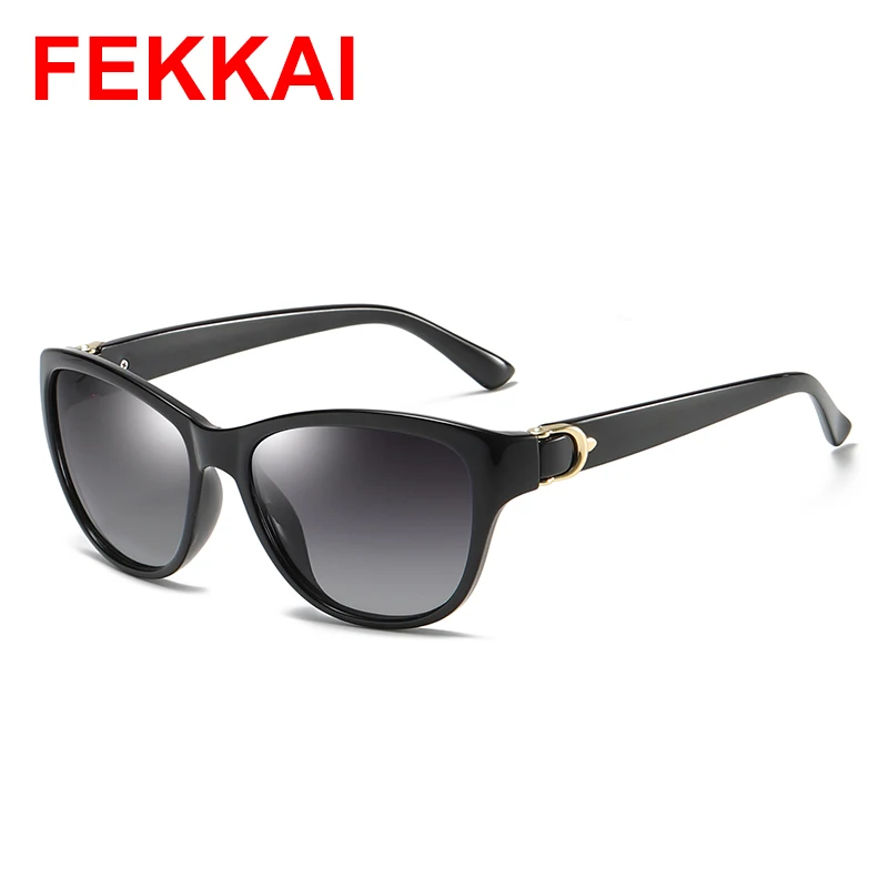 

Солнцезащитные очки «кошачий глаз» женские, модные поляризационные брендовые дизайнерские солнечные очки, винтажные UV400, с защитой от ульт...