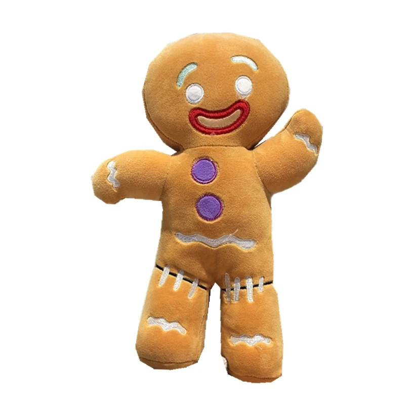 

Плюшевая игрушка, Человечек-пряник, 60 см, Мягкое Печенье, подушка, диванная подушка, игрушка, рождественские подарки для детей, украшение для...