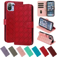 fashion wallet leather phone case for xiaomi mi 11 lite 10t poco f3 x3 nfc redmi k40 9a 9c 9t note 10s 9s 8t flip stand cover