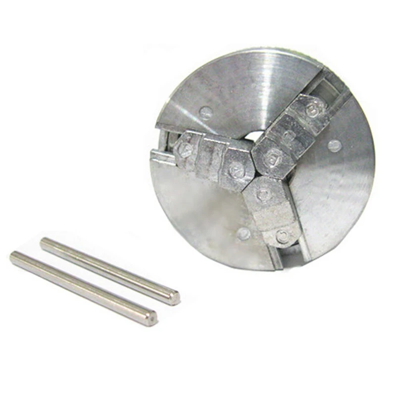 2 inch 50Mm Self Centering Lathe Chuck Three Jaw Clamping for Mini with Two Lock Rods M12Mm Threaded |