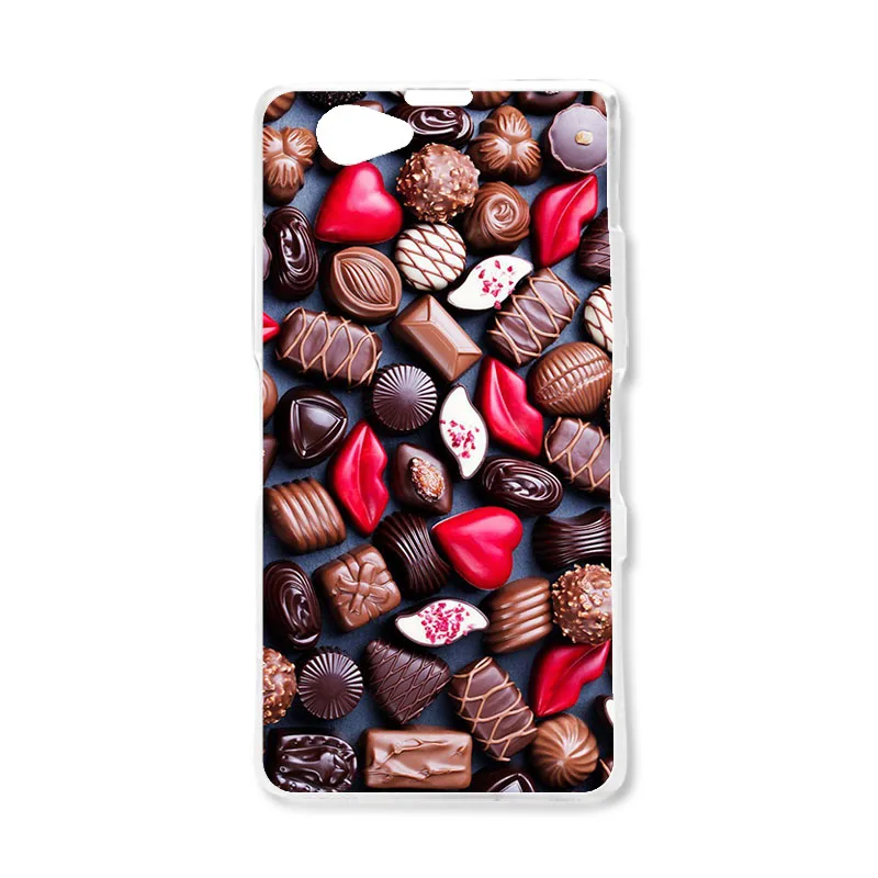 J058 3D DIY силиконовый чехол для телефона для sony Xperia Z1 Compact чехол для sony XA1 XA2 Ultra XZ2 X Z2 Z3 Z5 Mini мягкий ТПУ бампер - Цвет: J058