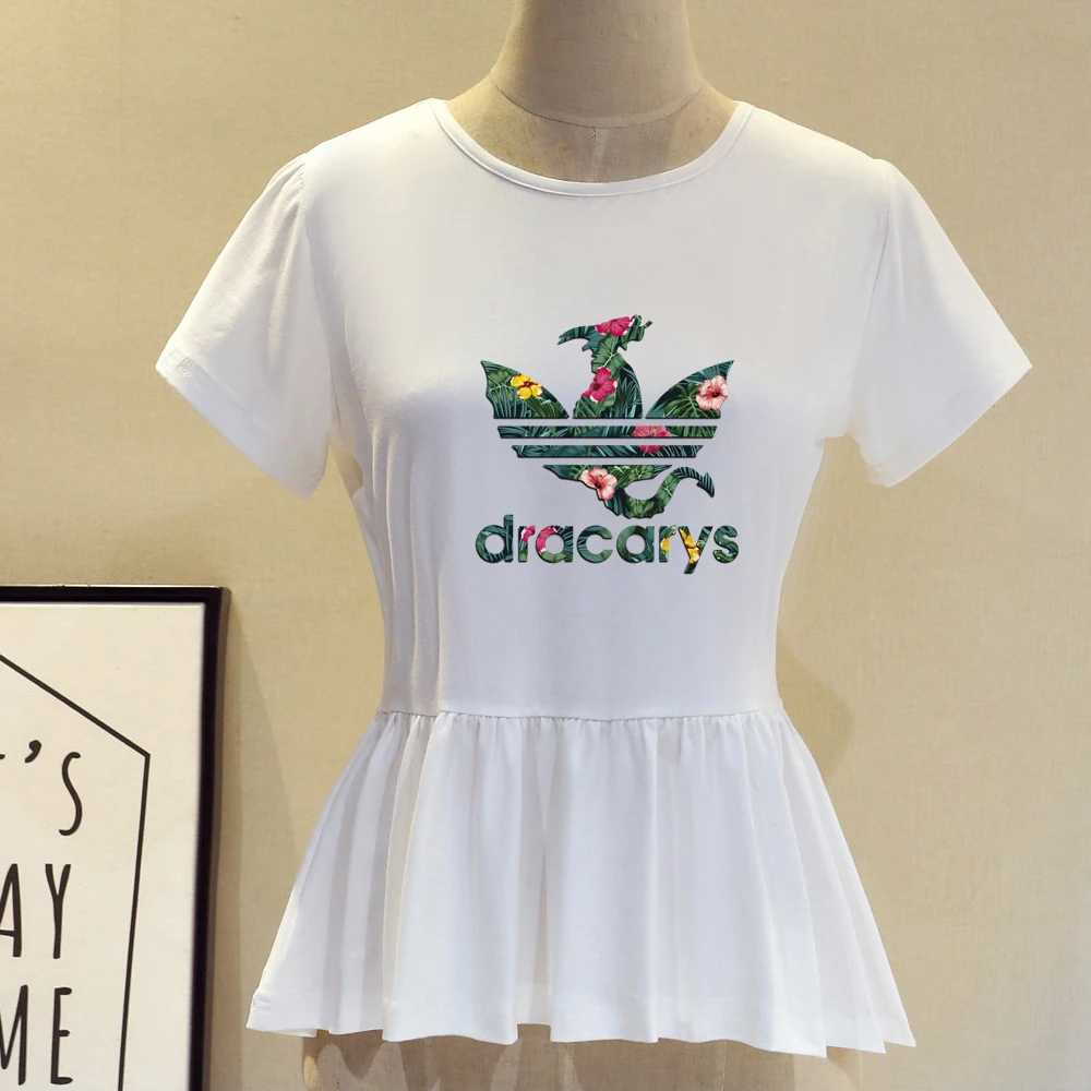 Эстетическая одежда Camiseta dibujos анимальные печатные Графические футболки Забавные