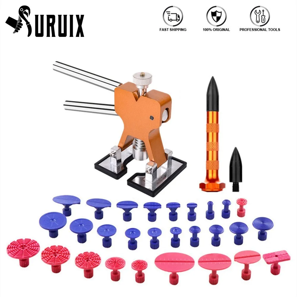 Инструменты для ремонта вмятин без покраски комплект удаления на кузове