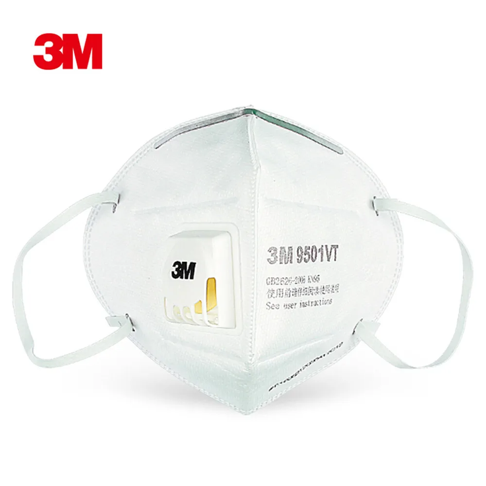 9501VT 1 шт. респираторы защитные маски защитная маска с клапаном PM2.5 дымка туман