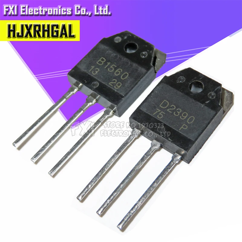 2 пары (2 шт.) 2SB1560 B1560 + 2SD2390 D2390 оригинал|free|5pcsoriginal |