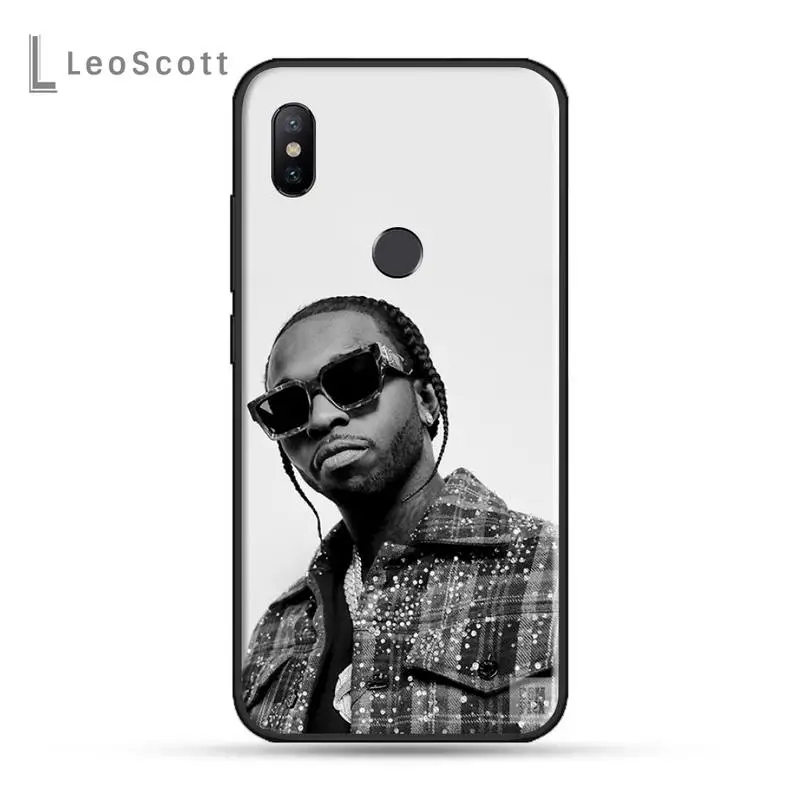 

Rapper Pop Smoke usa boy Phone Case For xiaomi Redmi 5 5A plus 7A 8 note 2 3 4 5 5A 6 7 GO K20 A2