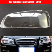 car headlamp lens for hyundai elantra 2004 2005 2006 2007 2008 2009 2010 car auto shell cover