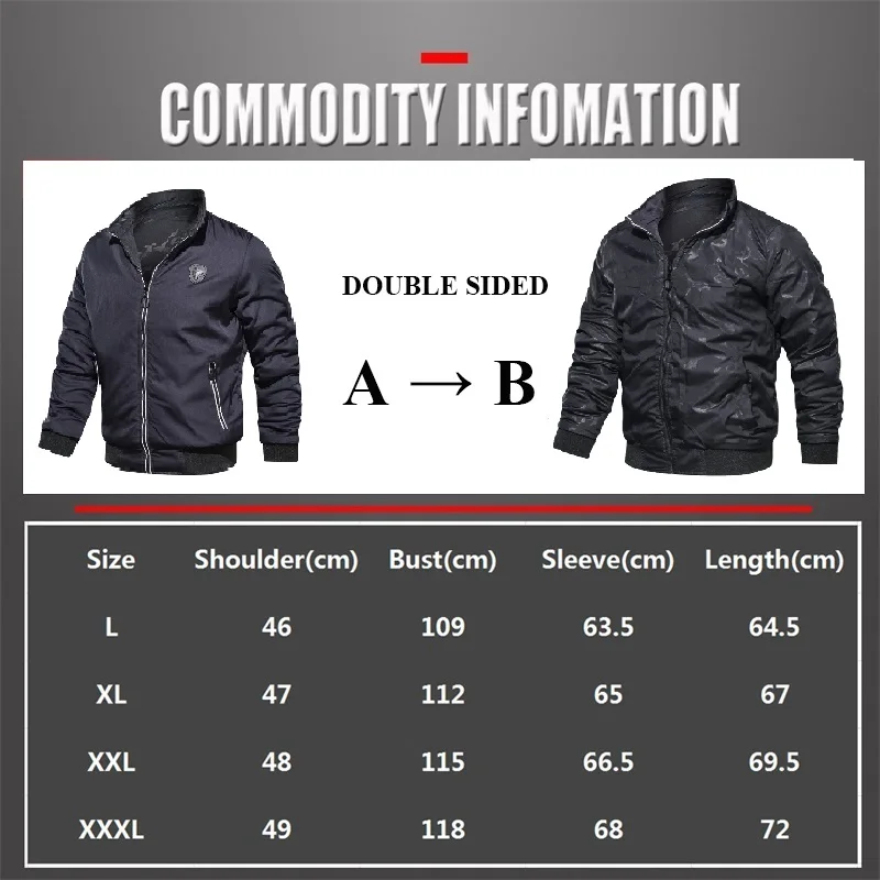 Мужская повседневная куртка-бомбер Новинка осени 2020 однотонная мужская одежда