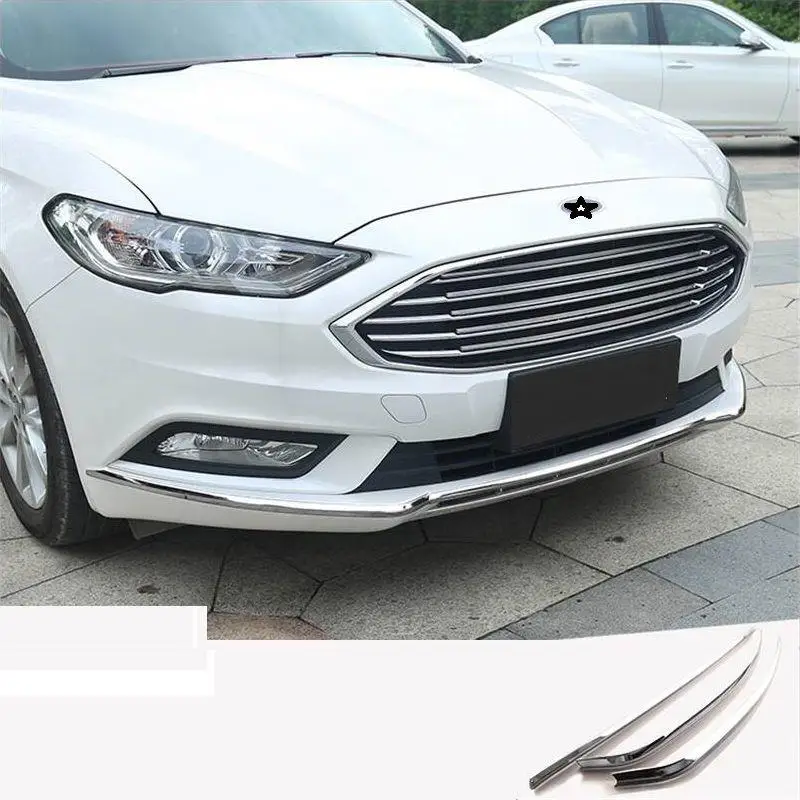 Декоративный автомобильный хромированный передний бампер внешний Стайлинг