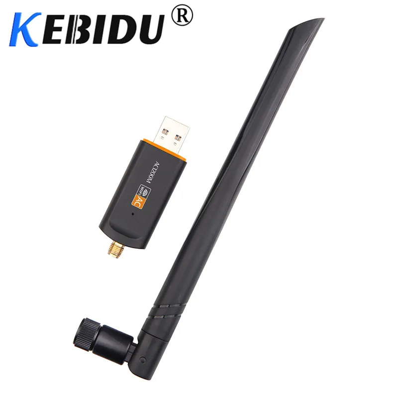 Беспроводной адаптер Kebidu USB 3 0 1200 Мбит/с 2 4 ГГц/5 ГГц Двухдиапазонная сетевая карта