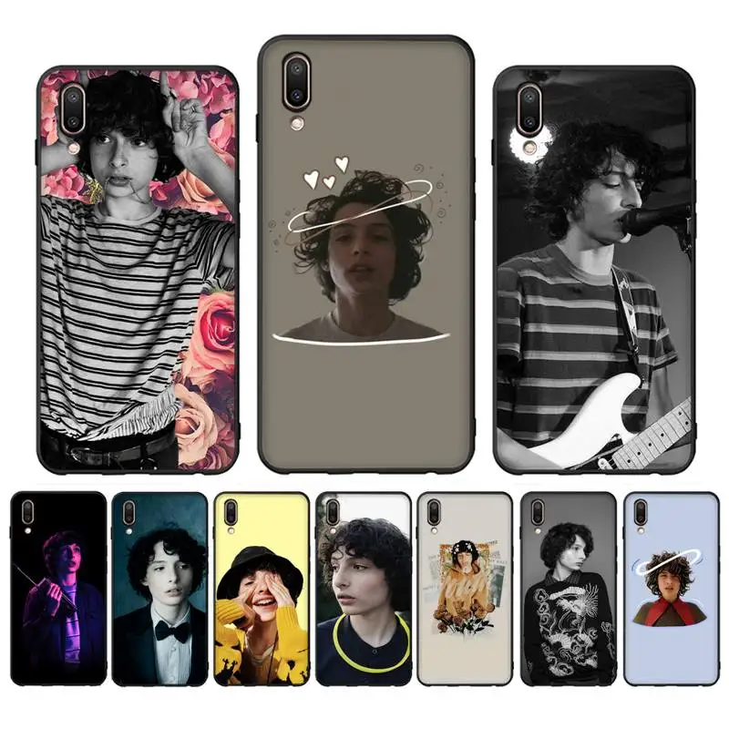 

Finn Wolfhard Stranger Things Phone Case Case For Oppo Reno Realme C3 6Pro Cover For vivo Y91C Y17 Y19 Funda Capa