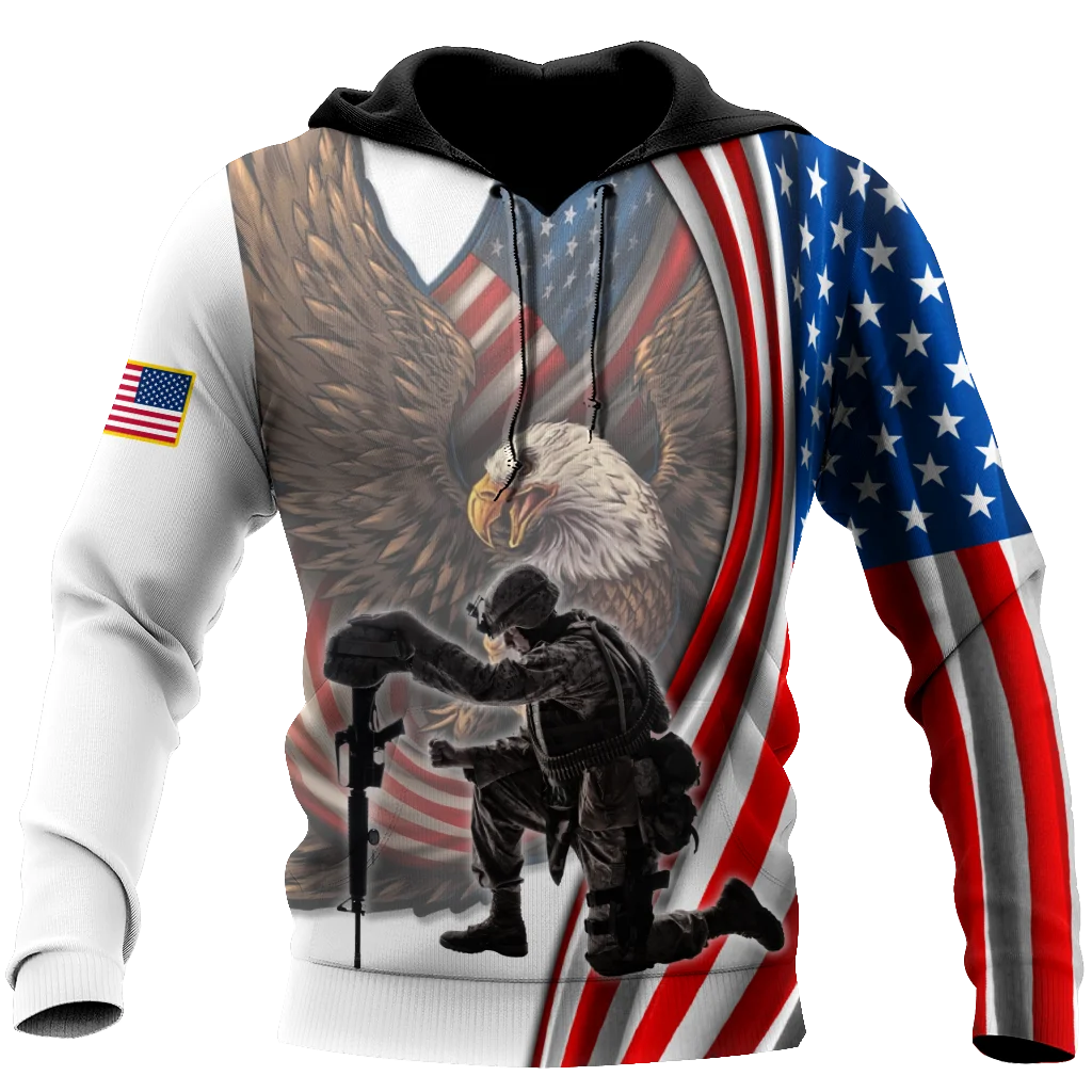 

Толстовка мужская с 3D-принтом летающего орла, Свитшот со звездочками силы, брендовая толстовка с капюшоном, в стиле хип-хоп, осень-весна