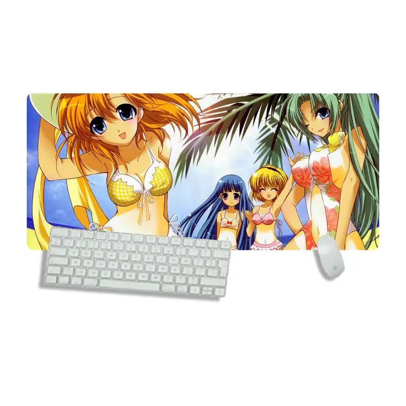 

Higurashi no naku koro ni anime Unique Desktop Pad Game Protect Gamer Office gaming Large Mouse Mat pad Non-slip Laptop Cushion