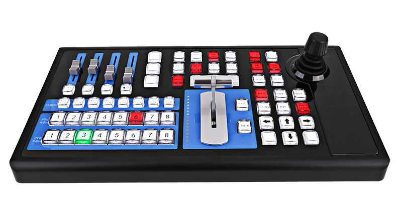 USB Vmix Контроллер PTZ-джойстик Консоль VISCA Камера Pelco PTZ-управление MIDI Plug and Play