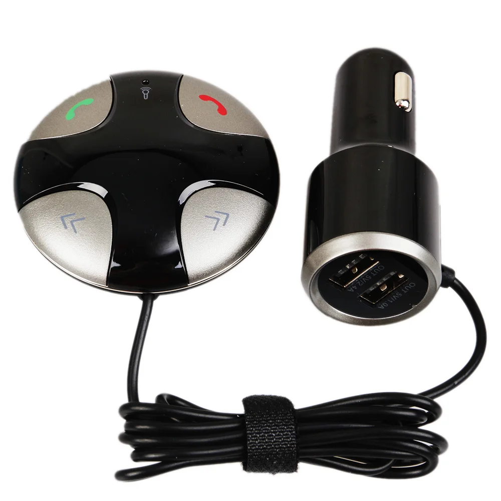 Bluetooth V3.0 автомобильный комплект MP3-плеер fm-радио Bluetooth гарнитура автомобильный комплект беспроводной fm-передатчик модулятор с USB зарядкой