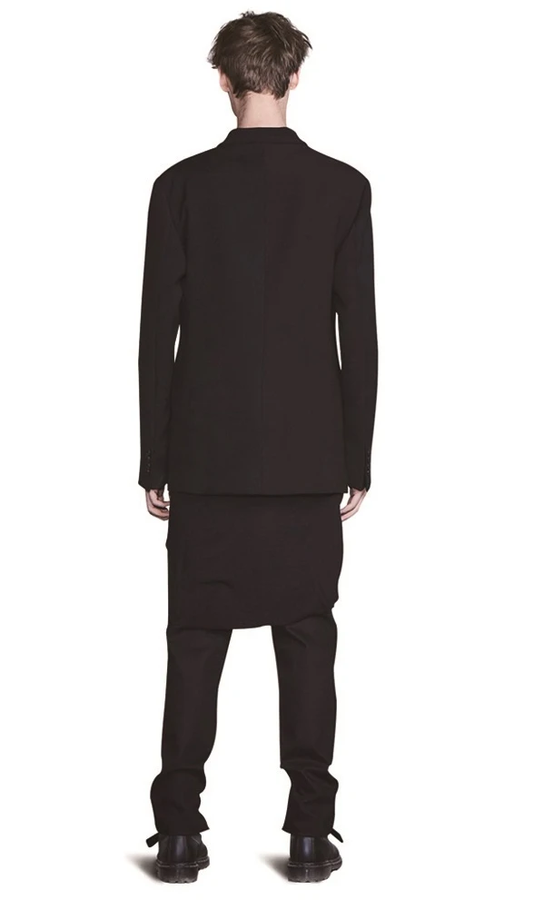 S-6XL! Мужские модные костюмы 2019 зауженные на молнии обычные.