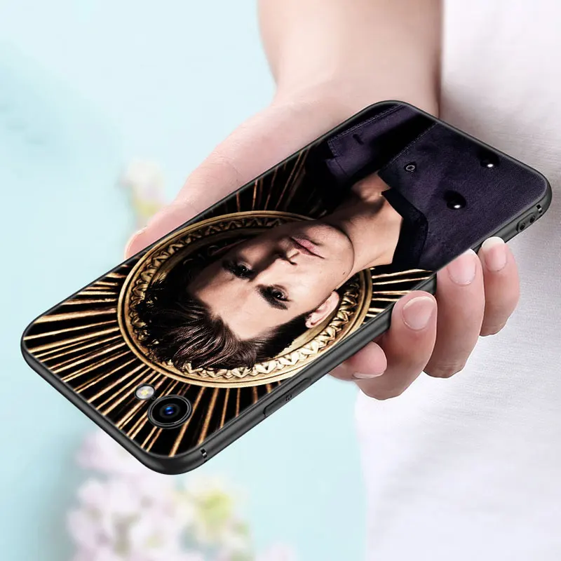 Чехол с дневниками вампира Стефаном Дэймоном для Apple iPhone 14 13 12 Mini 11 Pro Max 7 8 XR X XS Plus SE