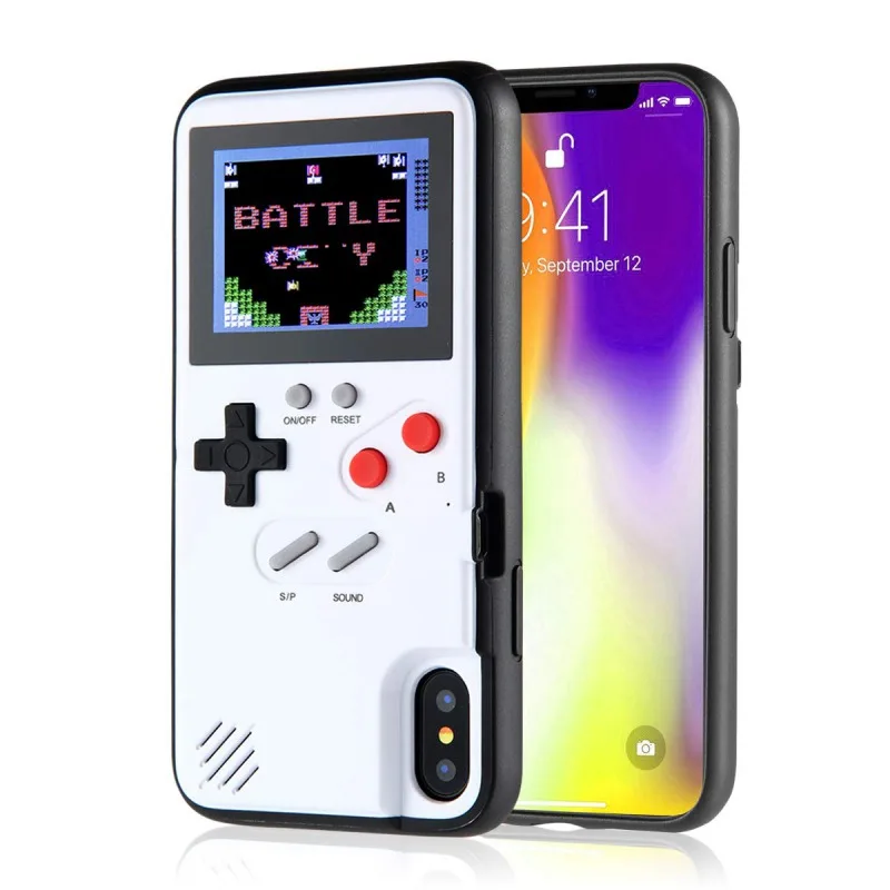 Классический полноцветный игровой чехол HotRetro для телефона Iphone 6 7 8 Plus с рамкой из