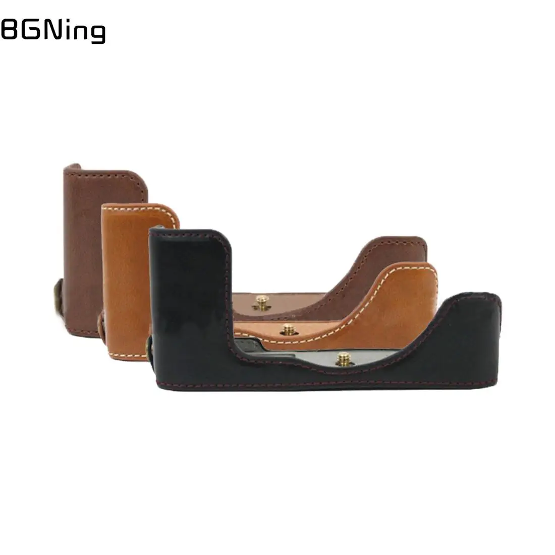 

Чехол-бампер из искусственной кожи со съемным отверстием для отверстия для аккумулятора 1/4 дюймовый винтовой получехол для Nikon ZFC SLR Аксессу...