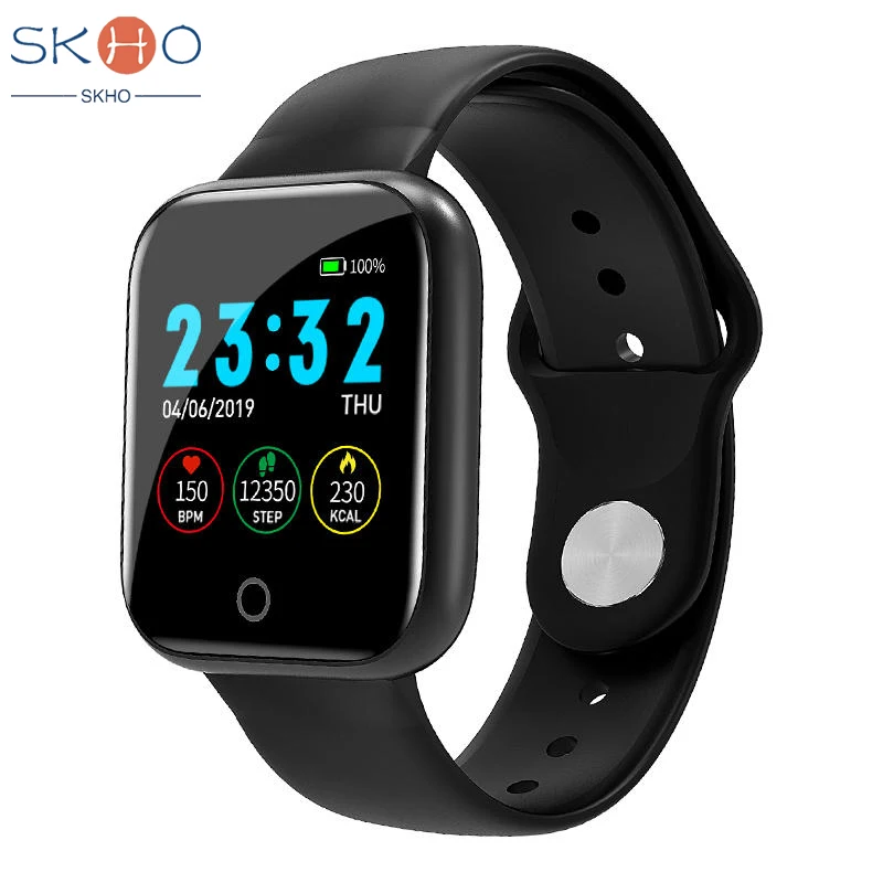SKHO SKW202 Smart Watch Women Men Fitness Tracker Band IP67 Waterproof Heart Rate Blood Pressure Monitor for Xiaomi Apple Phone |