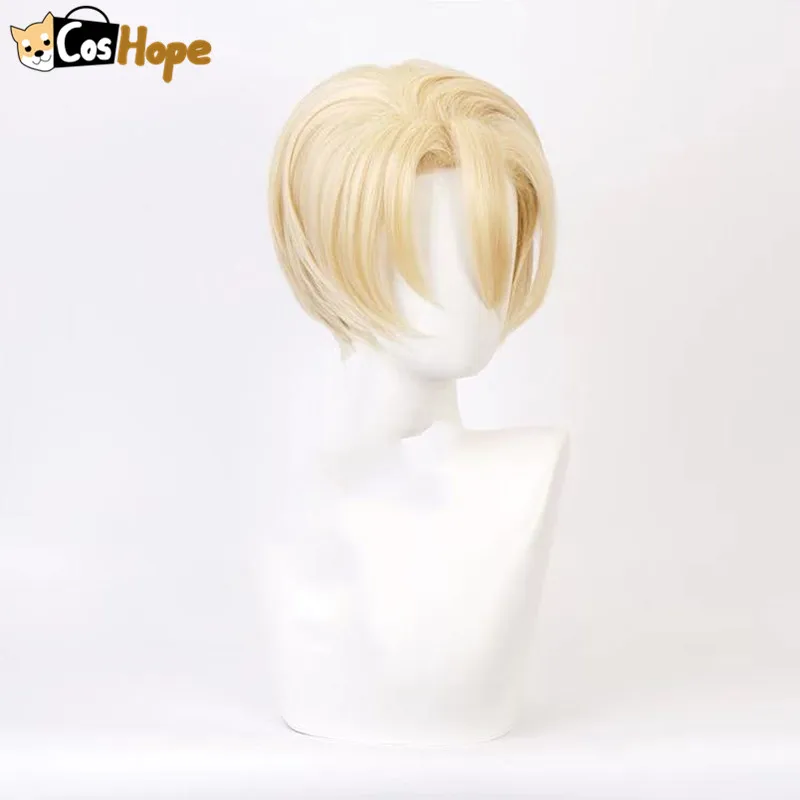 Парик для косплея Dimitri с эмблемой огня термостойкие синтетические короткие