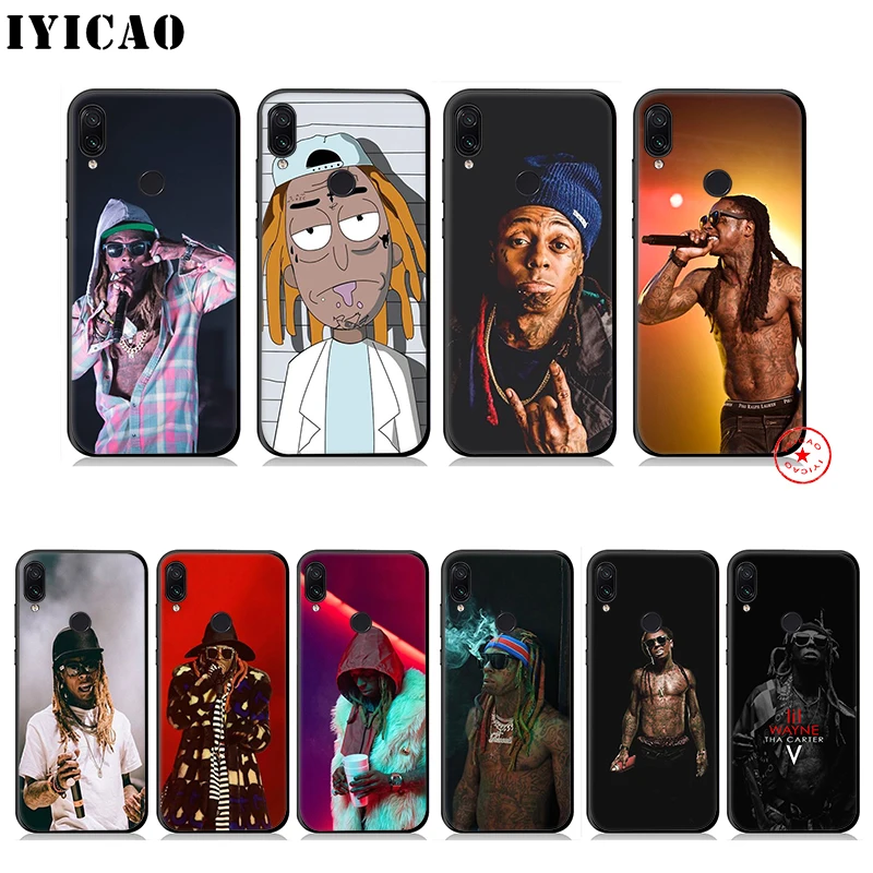 Мягкий силиконовый чехол IYICAO Lil wayne для Xiaomi Redmi Note 8 7 6 5 Pro 5A 4X |