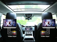 android 9 0 12v hdmi compatible car tv player display headrest monitor touch screen bt bluetooth usb video fhd 1080p mirror link