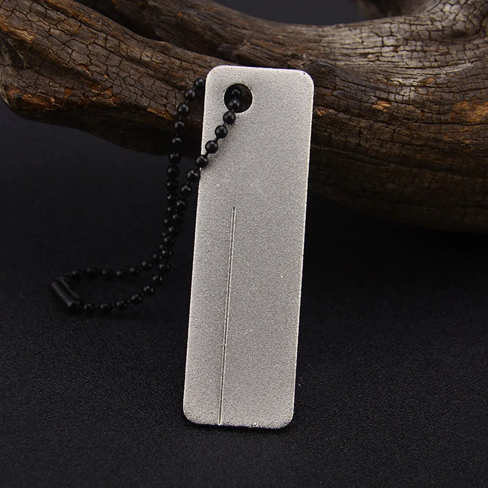 3 шт. портативный ромбовидный рыболовный крючок Groove Hone Fishhook заточка для тройного