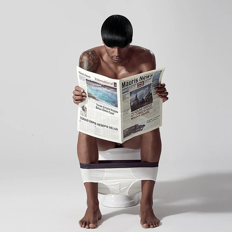 Брендовые сексуальные боксеры мужское нижнее белье из сетчатой ткани шорты