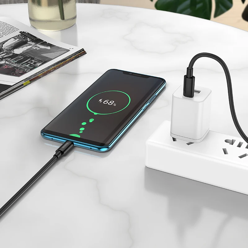 HOCO 100 Вт USB C к Type кабель 5A PD быстрое зарядное устройство для Macbook iPad поддержка