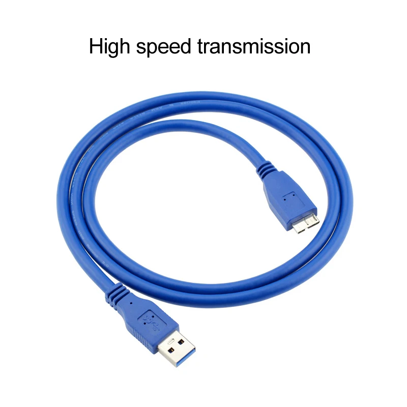 USB 3 0 штекер A к Micro B Кабель для передачи данных Шнур высокоскоростные внешние