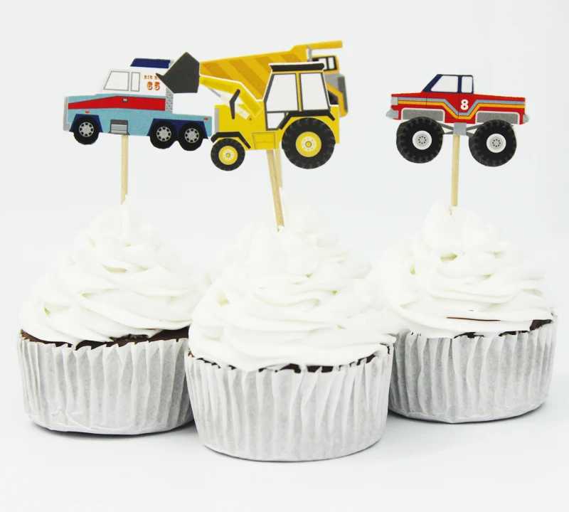 24 шт. детский Топпер для капкейков|party decoration|decoration weddingparty decoration wedding |