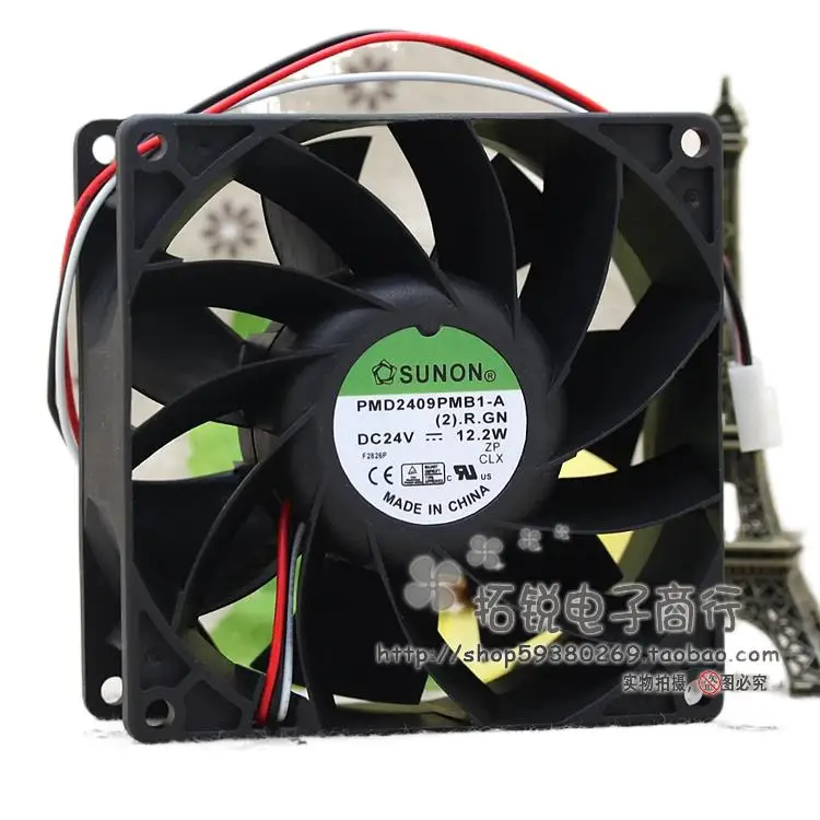 Sunon PMD2409PMB1-a 9038 24V 12,2 W Schneider ATV71 Вентилятор охлаждения преобразователя