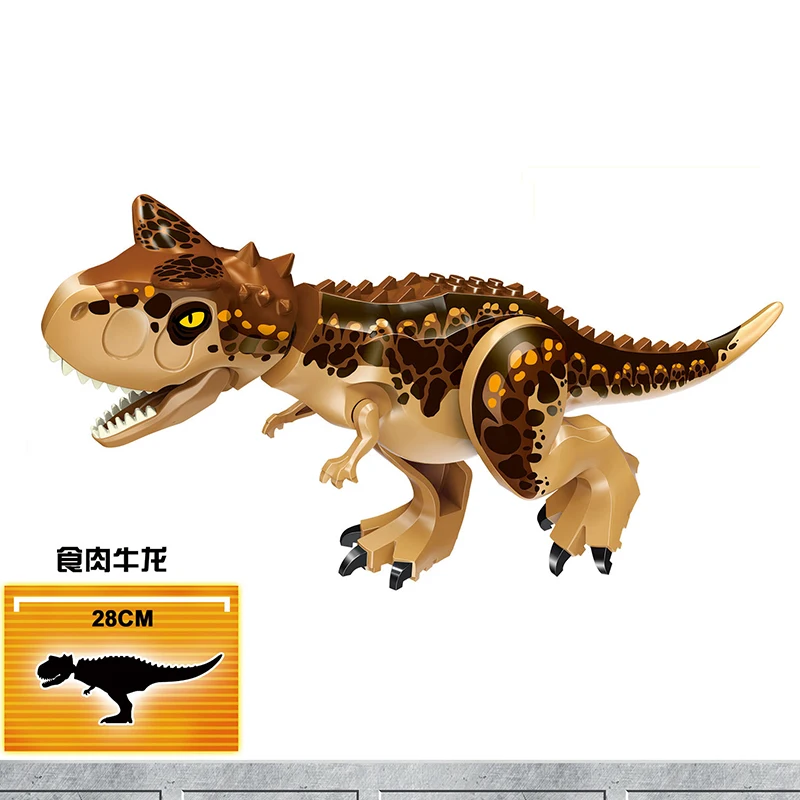 Конструктор динозавр Юрского периода большого размера модель из блоков