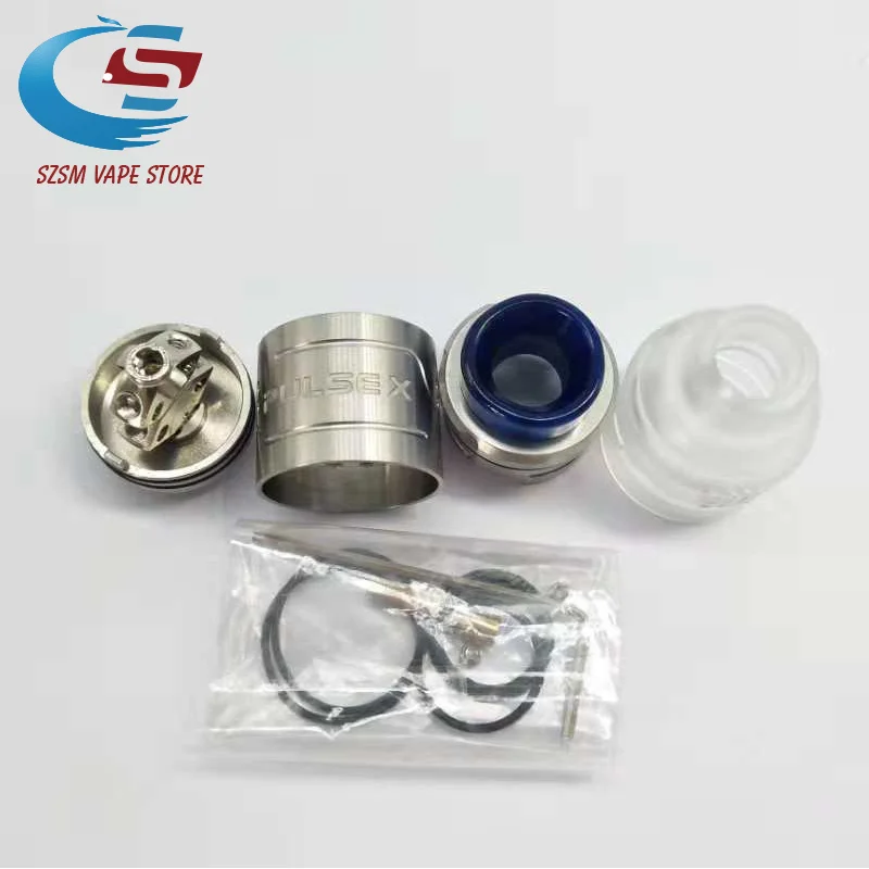 Сменные Атомайзеры Pulse X BF RDA для вейпа емкость 22 мм вертикальная сборка 510 Thread