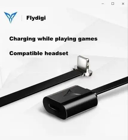 just joystick canble Xiaomi Flydigi WASP геймпад джойстик/левый и правый геймпад iOS версия физическое подключение для PUBG Mobile& Arena доблести для Iph - Цвет: just joystick canble