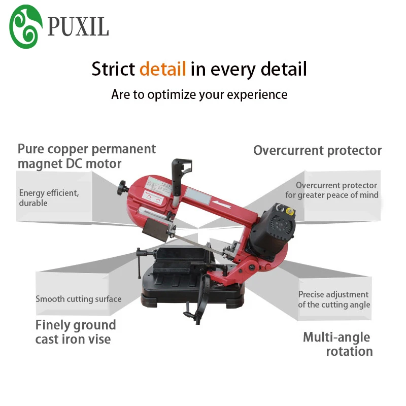 Небольшой портативный многофункциональный 5 дюймов металлических конструкций